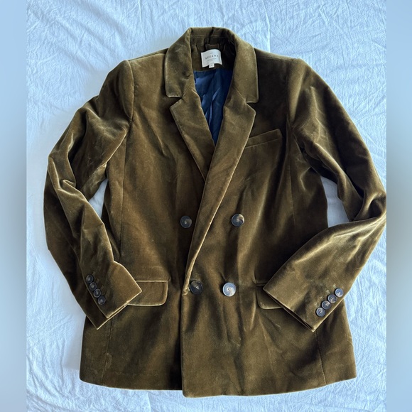 Sezane Olive Christie Jacket Size 36 - Picture 6 of 9